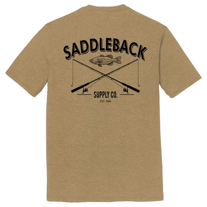 Saddleback Out Fishin' Lightweight Tee - Angler's Pro Tackle & Outdoors