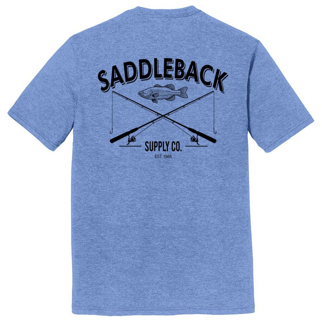 Saddleback Out Fishin' Lightweight Tee - Angler's Pro Tackle & Outdoors