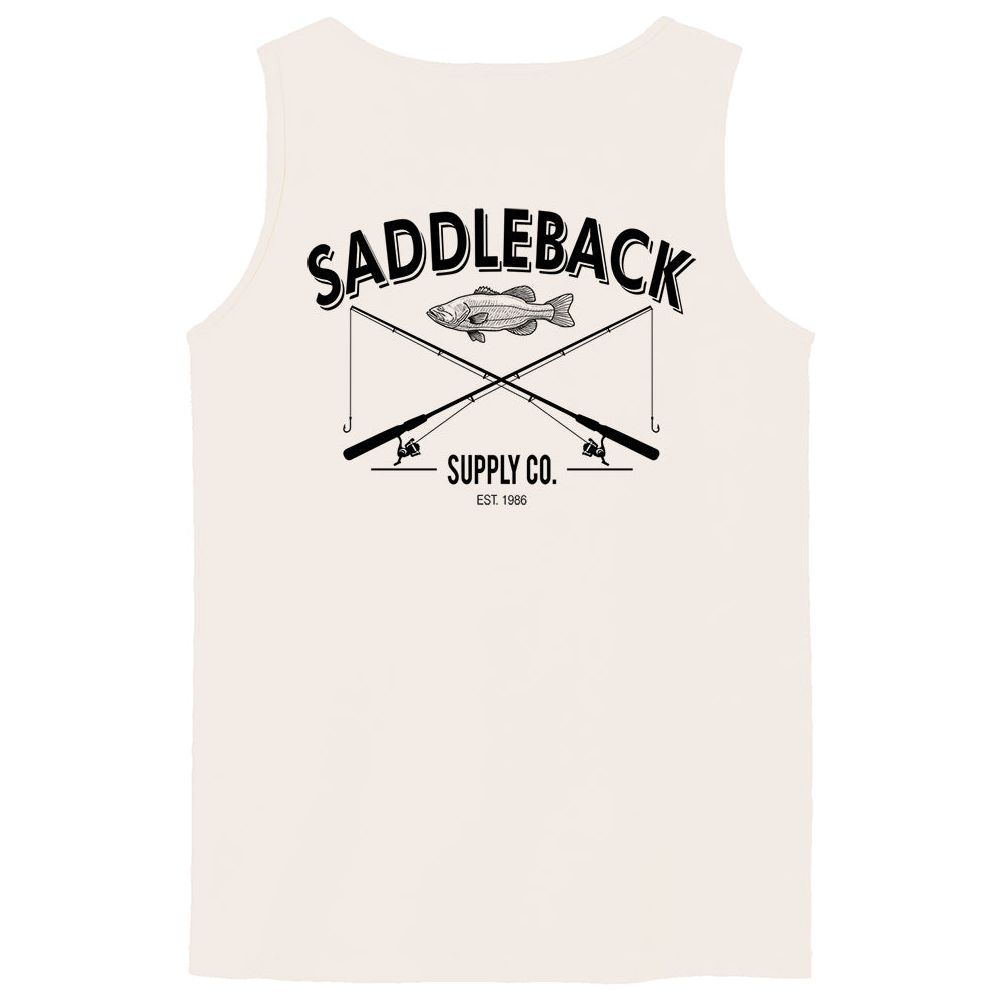 Saddleback Out Fishin' Pigment Tank Top - Angler's Pro Tackle & Outdoors