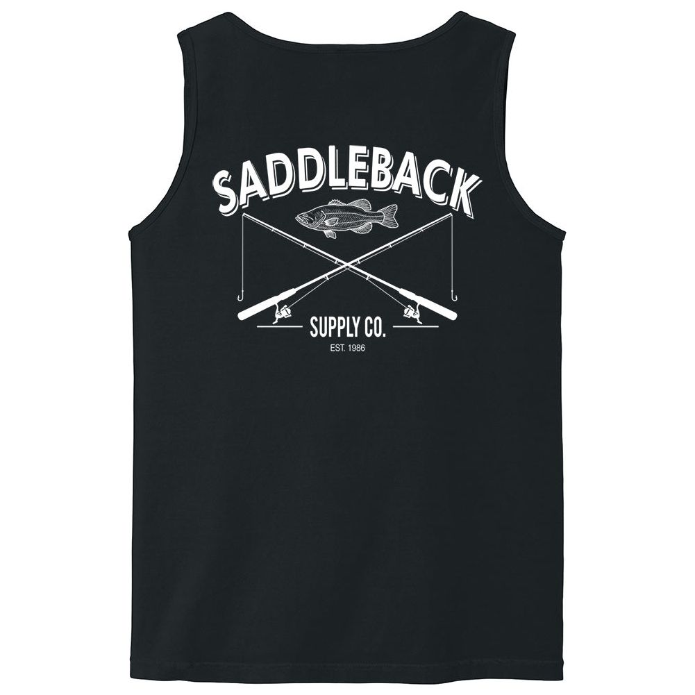 Saddleback Out Fishin' Pigment Tank Top - Angler's Pro Tackle & Outdoors