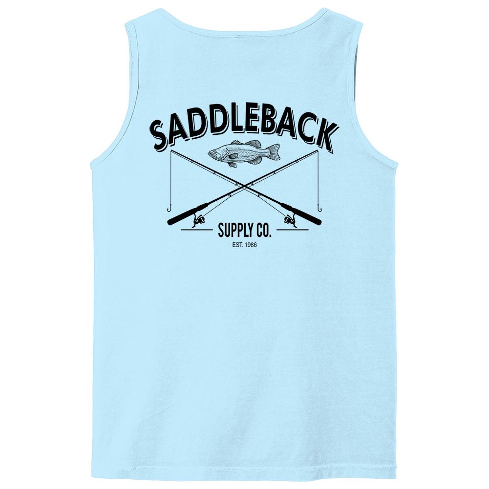 Saddleback Out Fishin' Pigment Tank Top - Angler's Pro Tackle & Outdoors