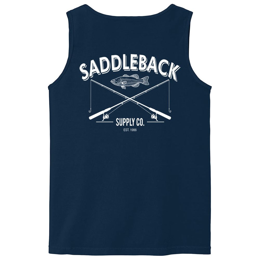 Saddleback Out Fishin' Pigment Tank Top - Angler's Pro Tackle & Outdoors