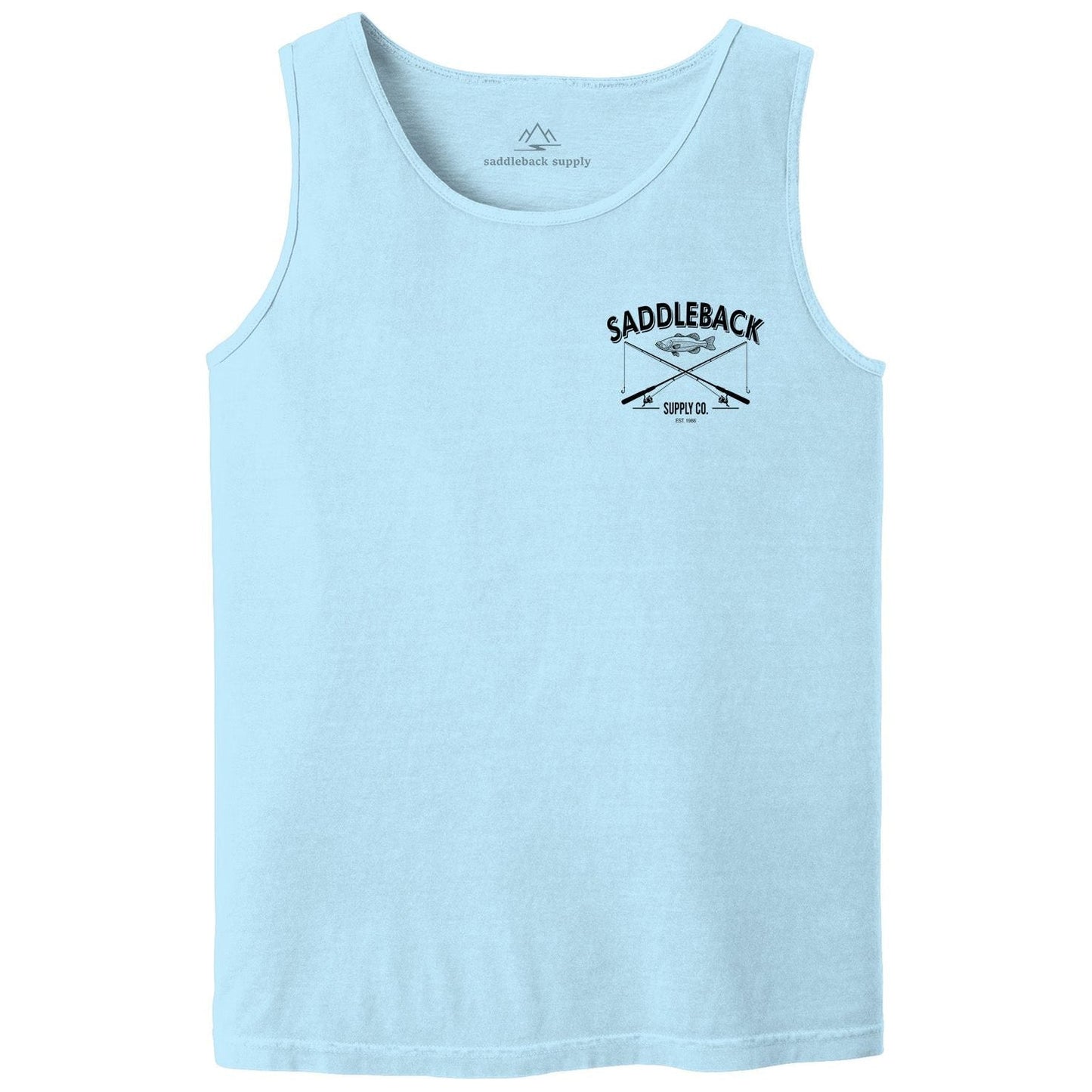 Saddleback Out Fishin' Pigment Tank Top - Angler's Pro Tackle & Outdoors