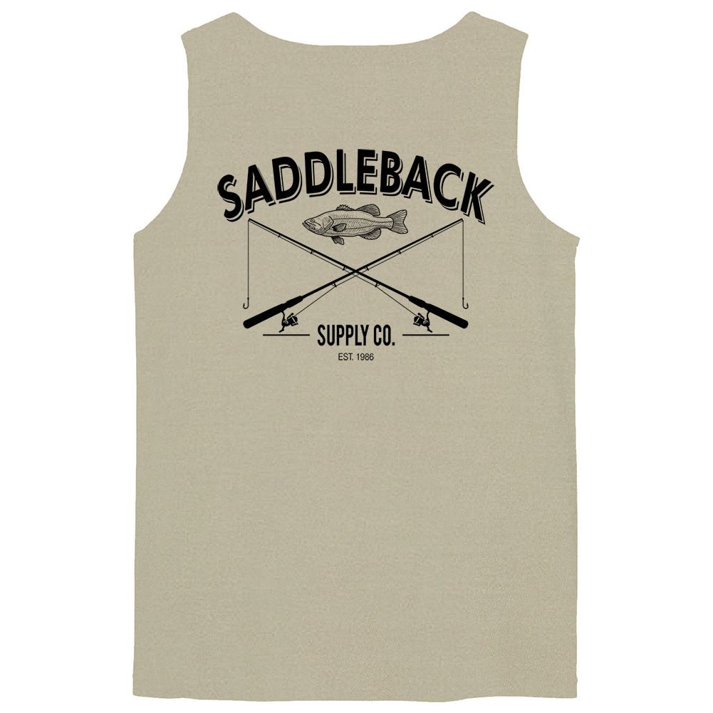 Saddleback Out Fishin' Pigment Tank Top - Angler's Pro Tackle & Outdoors