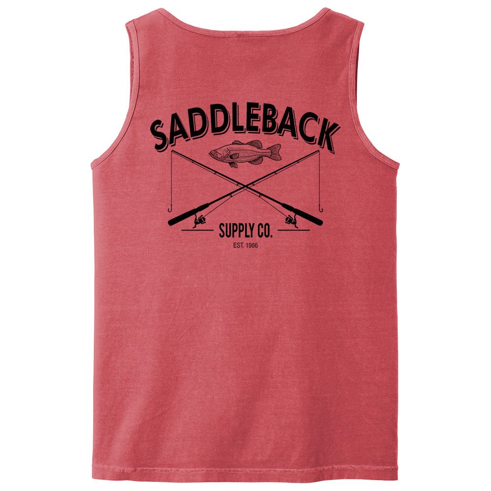 Saddleback Out Fishin' Pigment Tank Top - Angler's Pro Tackle & Outdoors