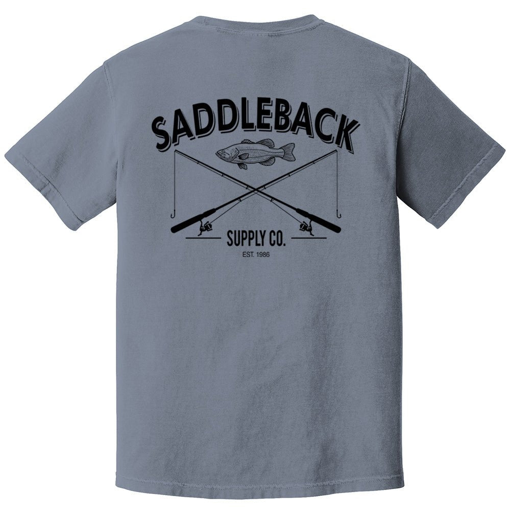 Saddleback Out Fishin' Pigment Tee - Angler's Pro Tackle & Outdoors