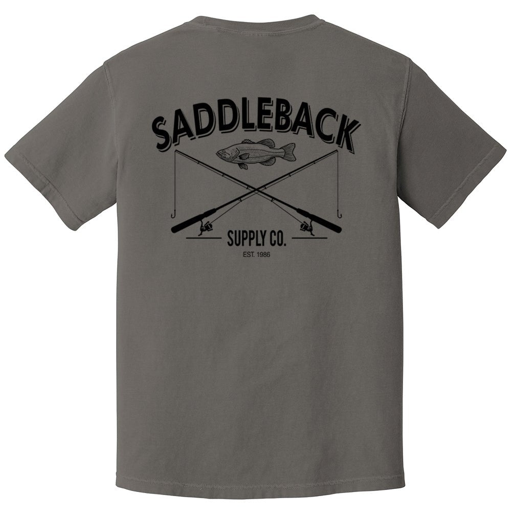 Saddleback Out Fishin' Pigment Tee - Angler's Pro Tackle & Outdoors