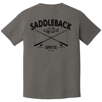 Saddleback Out Fishin' Pigment Tee - Angler's Pro Tackle & Outdoors