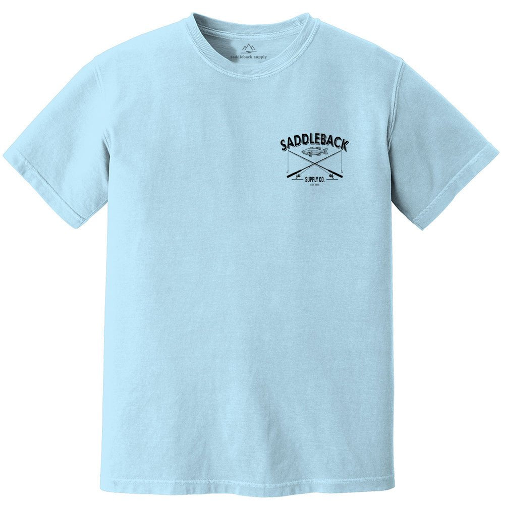 Saddleback Out Fishin' Pigment Tee - Angler's Pro Tackle & Outdoors