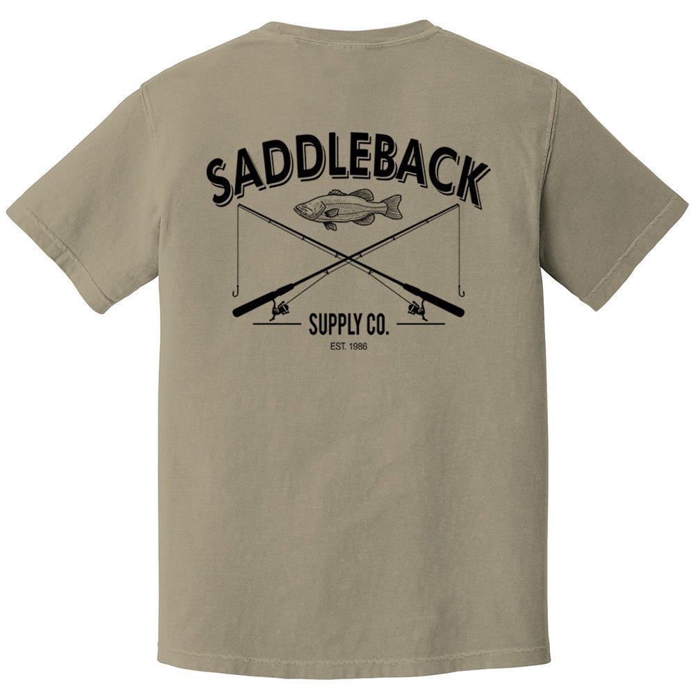Saddleback Out Fishin' Pigment Tee - Angler's Pro Tackle & Outdoors