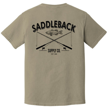 Saddleback Out Fishin' Pigment Tee - Angler's Pro Tackle & Outdoors