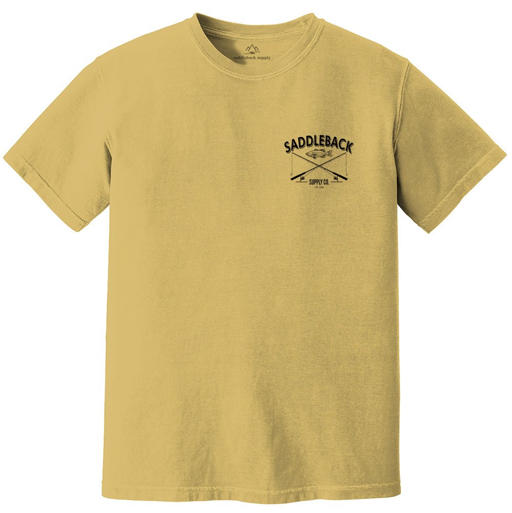 Saddleback Out Fishin' Pigment Tee - Angler's Pro Tackle & Outdoors