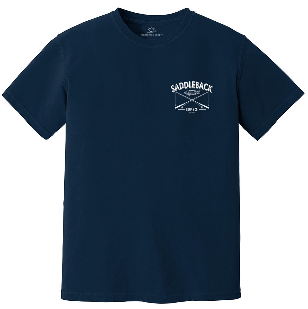 Saddleback Out Fishin' Pigment Tee - Angler's Pro Tackle & Outdoors