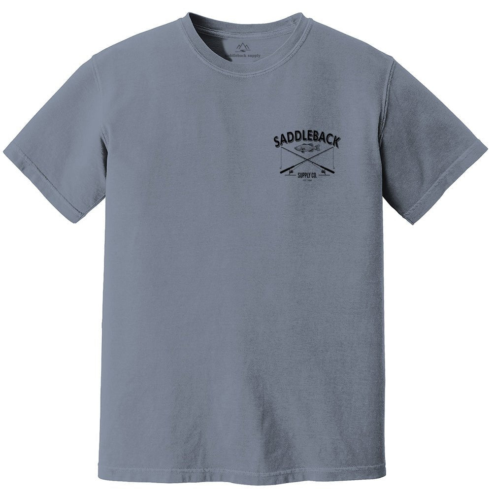 Saddleback Out Fishin' Pigment Tee - Angler's Pro Tackle & Outdoors