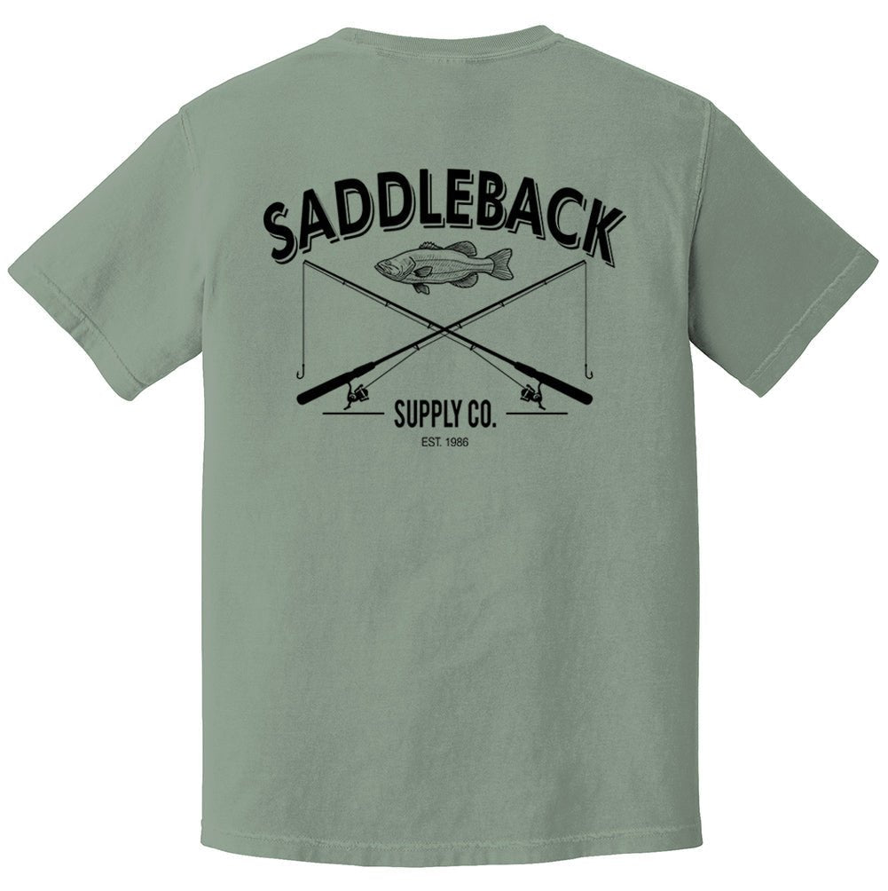 Saddleback Out Fishin' Pigment Tee - Angler's Pro Tackle & Outdoors