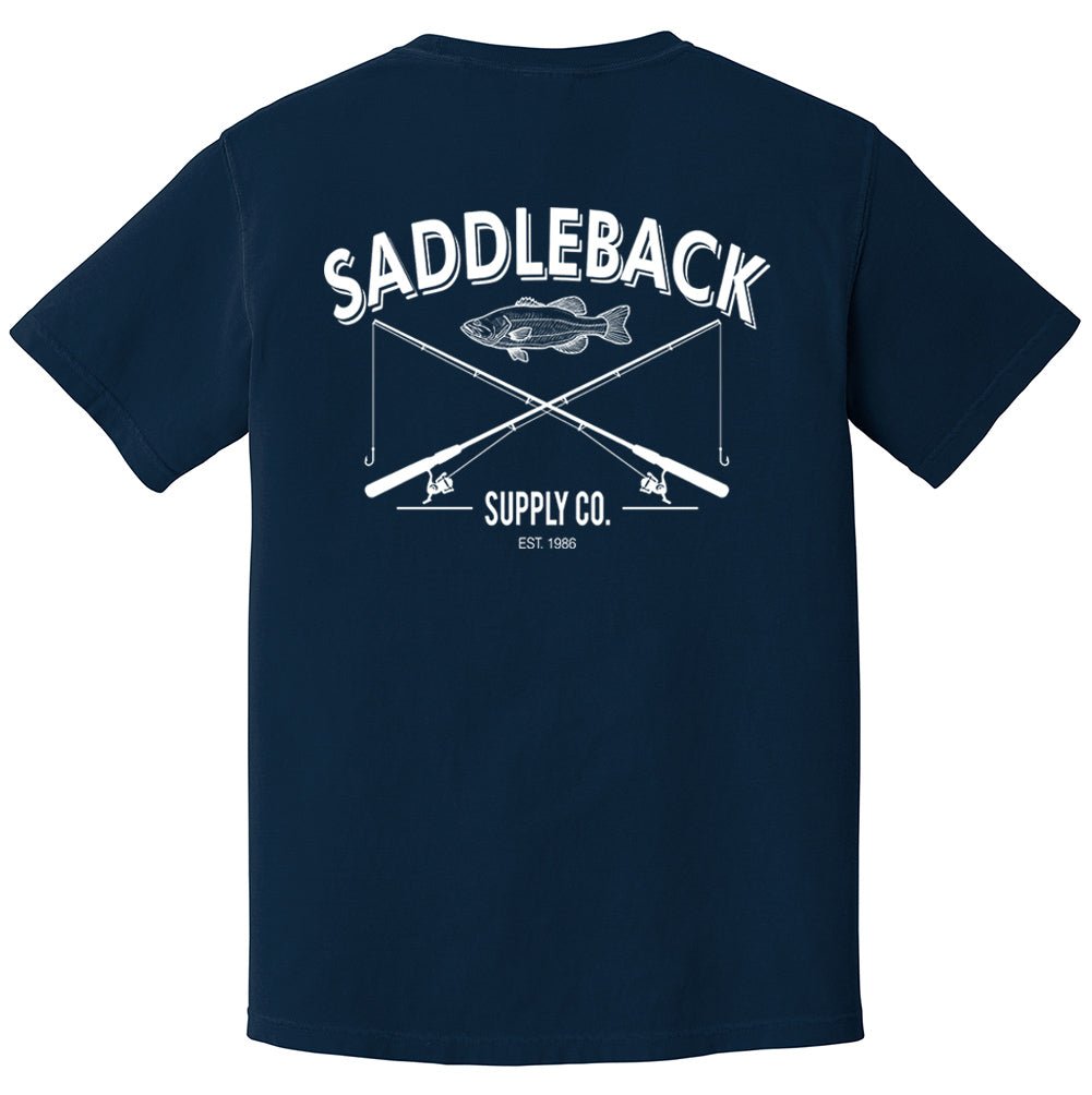 Saddleback Out Fishin' Pigment Tee - Angler's Pro Tackle & Outdoors