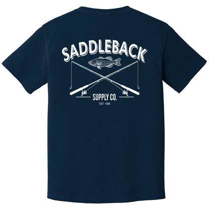 Saddleback Out Fishin' Pigment Tee - Angler's Pro Tackle & Outdoors
