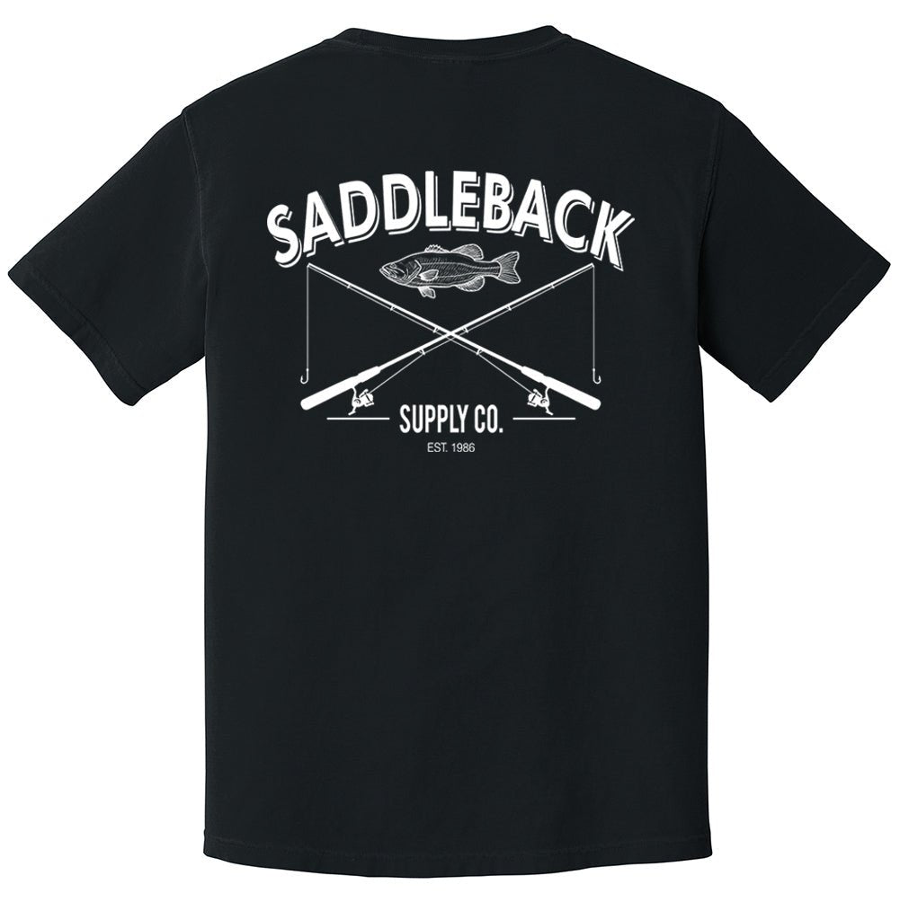 Saddleback Out Fishin' Pigment Tee - Angler's Pro Tackle & Outdoors