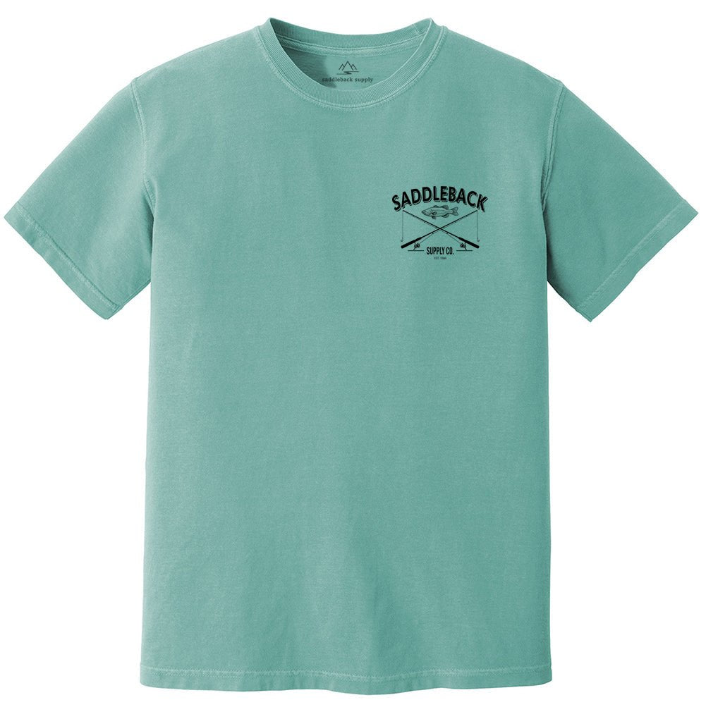 Saddleback Out Fishin' Pigment Tee - Angler's Pro Tackle & Outdoors