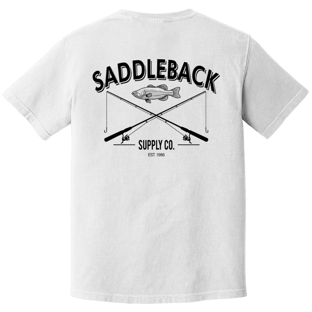 Saddleback Out Fishin' Pigment Tee - Angler's Pro Tackle & Outdoors