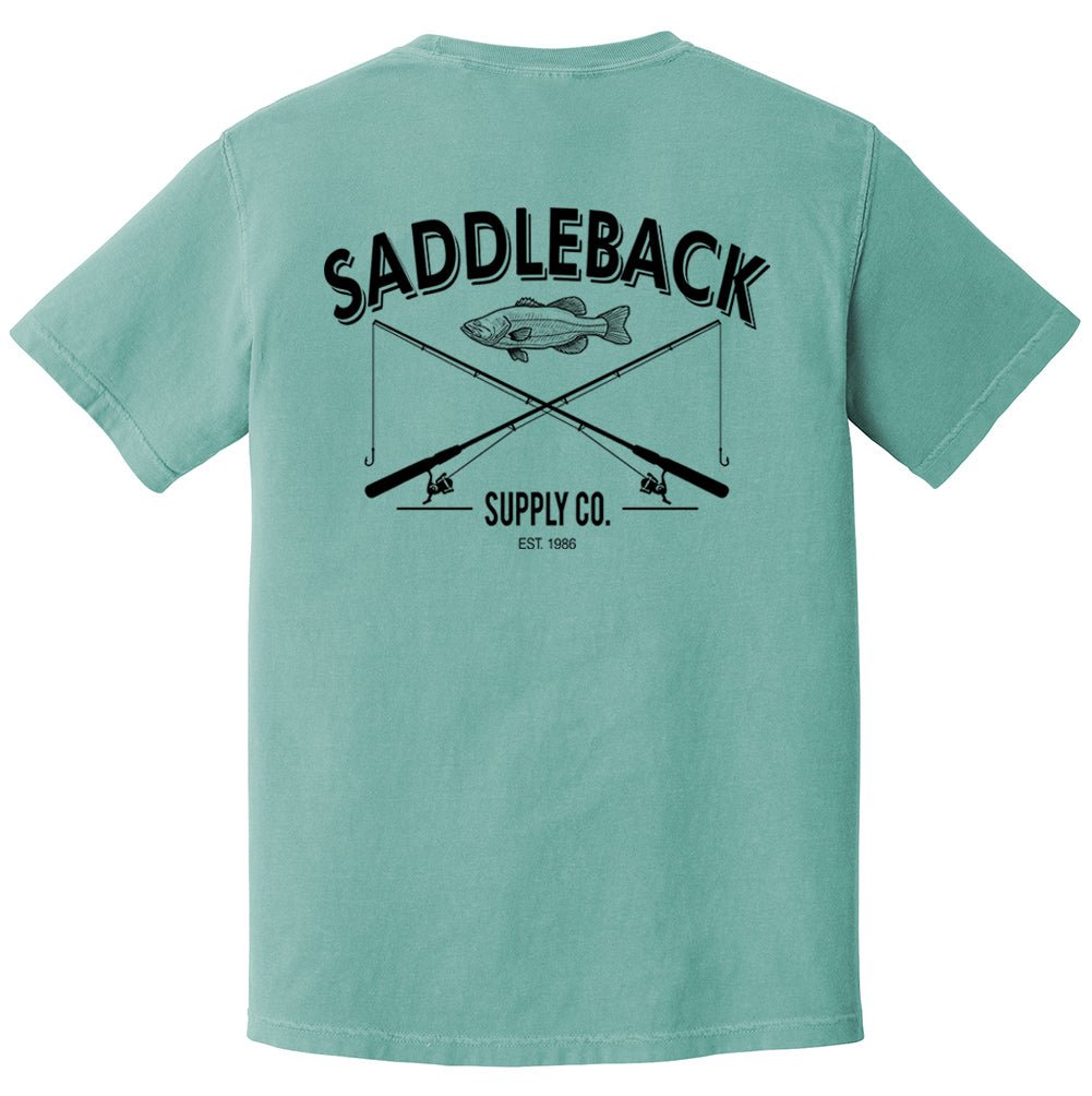 Saddleback Out Fishin' Pigment Tee - Angler's Pro Tackle & Outdoors