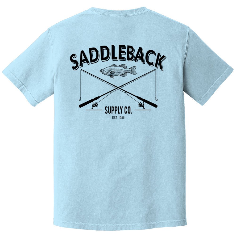 Saddleback Out Fishin' Pigment Tee - Angler's Pro Tackle & Outdoors