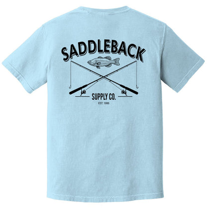 Saddleback Out Fishin' Pigment Tee - Angler's Pro Tackle & Outdoors