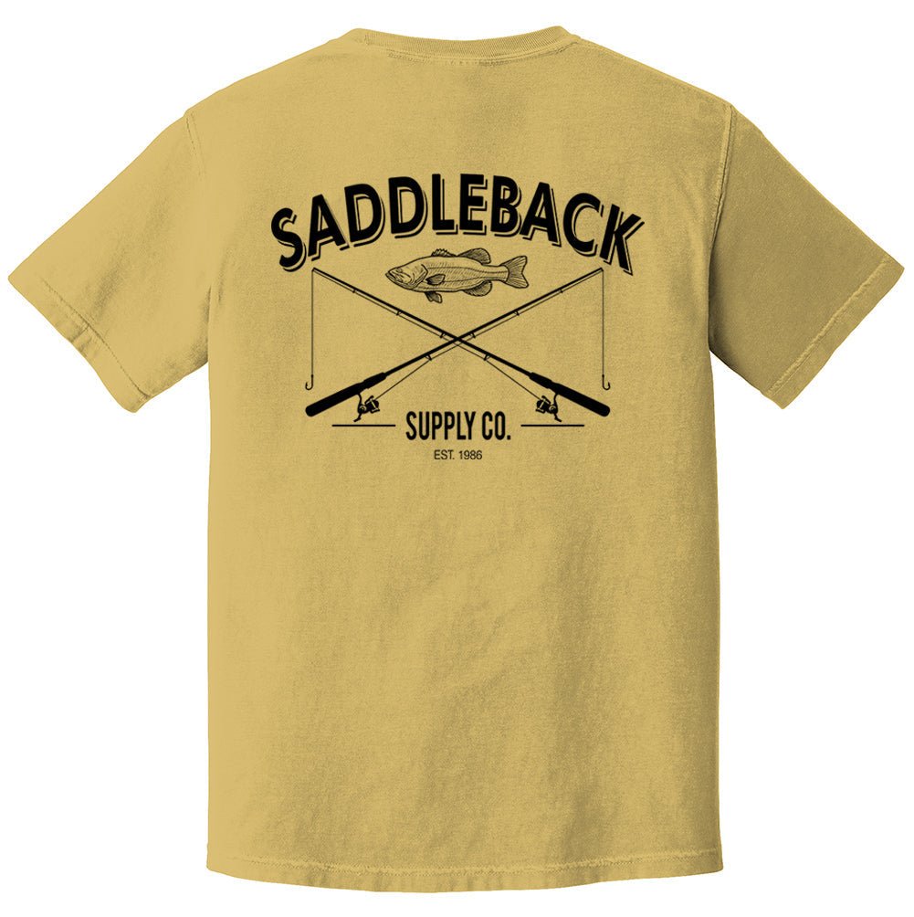 Saddleback Out Fishin' Pigment Tee - Angler's Pro Tackle & Outdoors