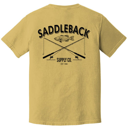 Saddleback Out Fishin' Pigment Tee - Angler's Pro Tackle & Outdoors