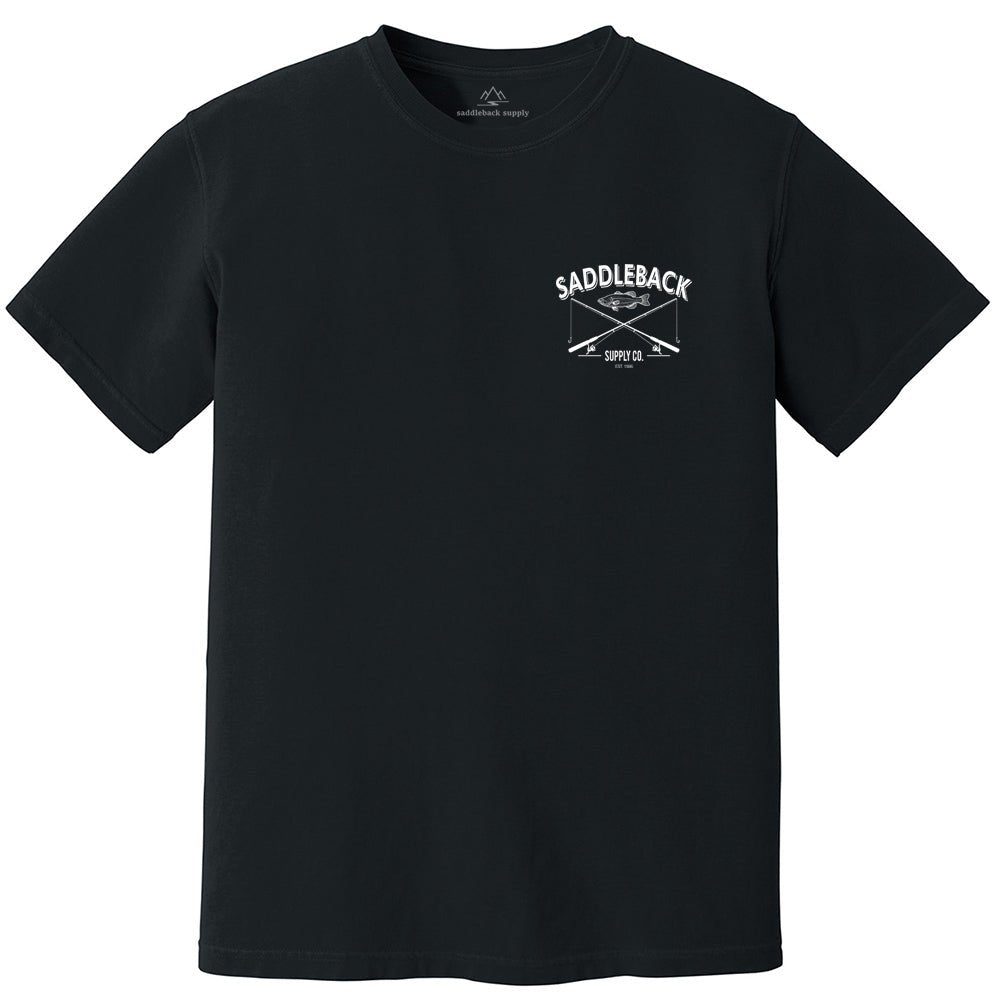 Saddleback Out Fishin' Pigment Tee - Angler's Pro Tackle & Outdoors
