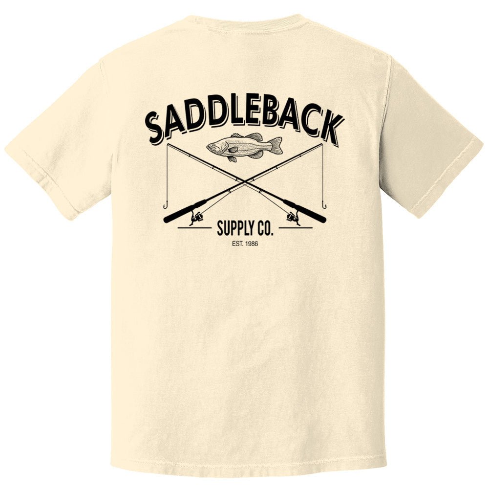 Saddleback Out Fishin' Pigment Tee - Angler's Pro Tackle & Outdoors