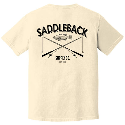 Saddleback Out Fishin' Pigment Tee - Angler's Pro Tackle & Outdoors
