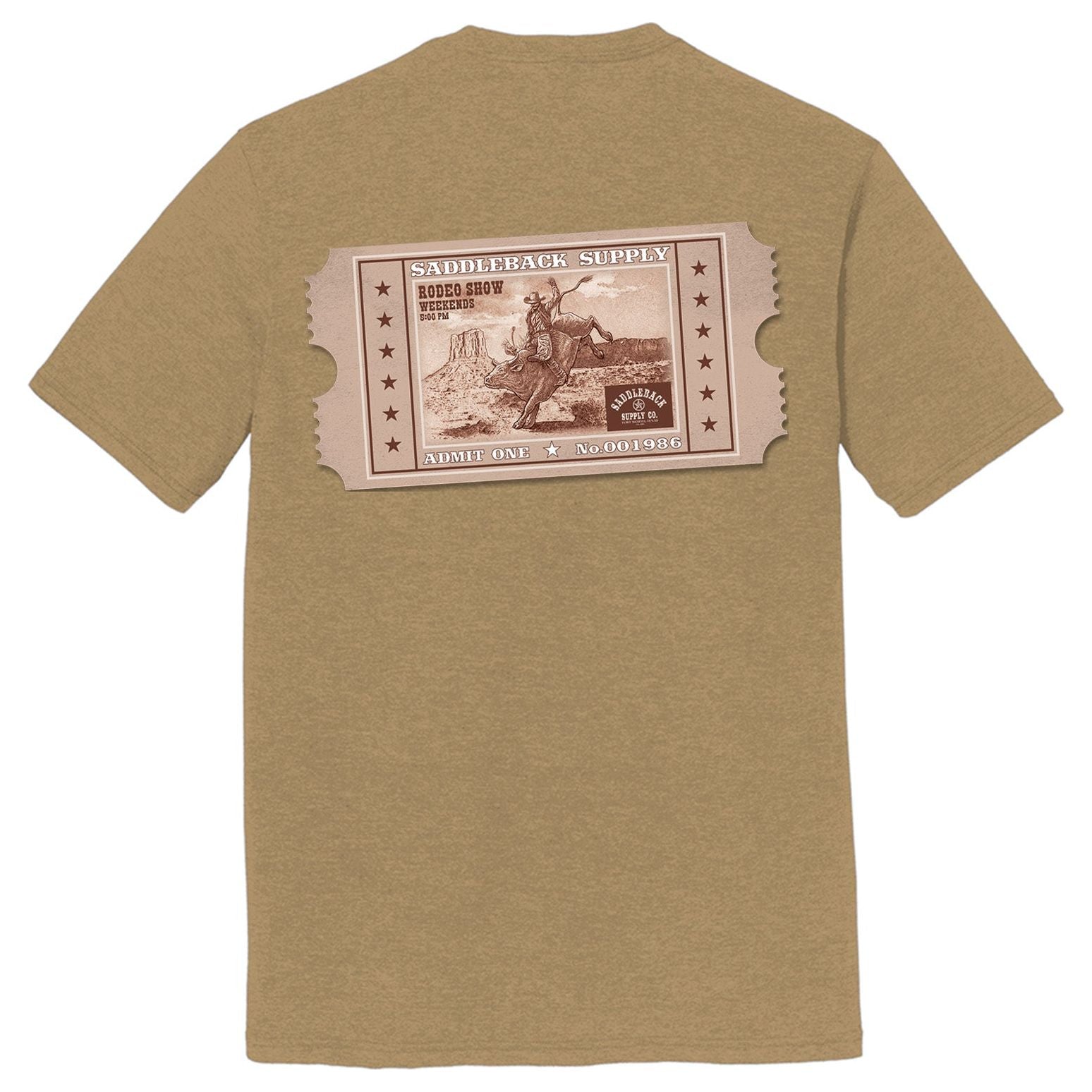Saddleback Rodeo Show Lightweight Tee - Angler's Pro Tackle & Outdoors