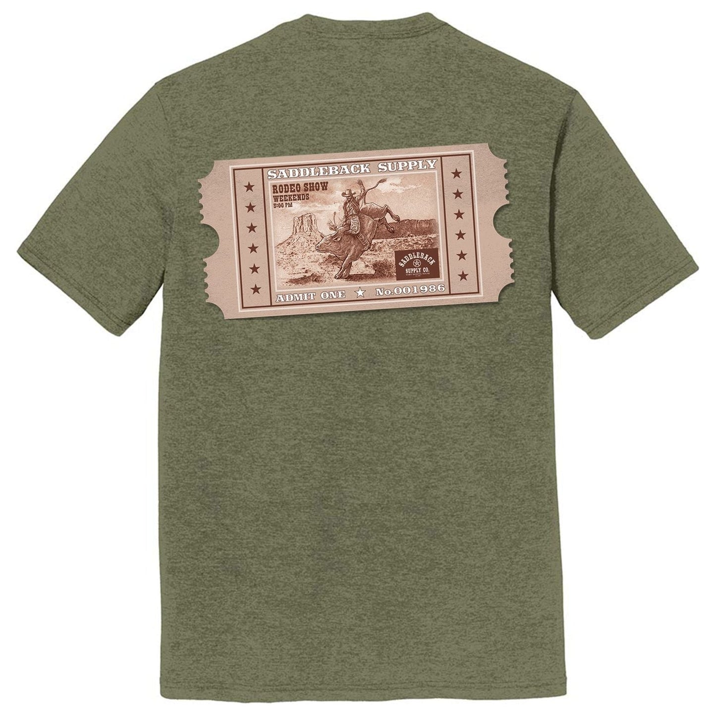 Saddleback Rodeo Show Lightweight Tee - Angler's Pro Tackle & Outdoors