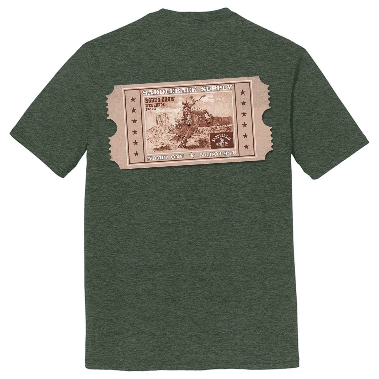 Saddleback Rodeo Show Lightweight Tee - Angler's Pro Tackle & Outdoors