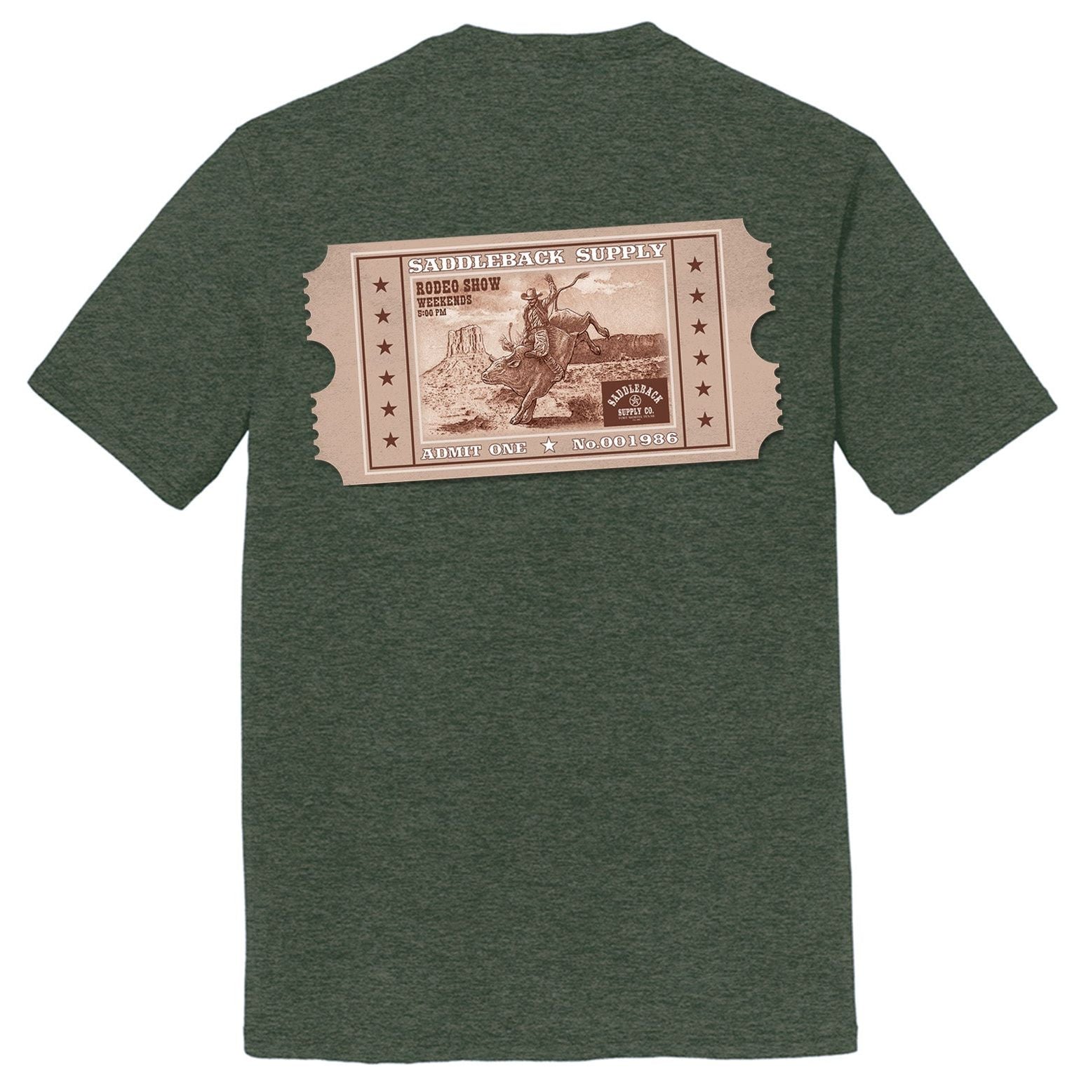 Saddleback Rodeo Show Lightweight Tee - Angler's Pro Tackle & Outdoors