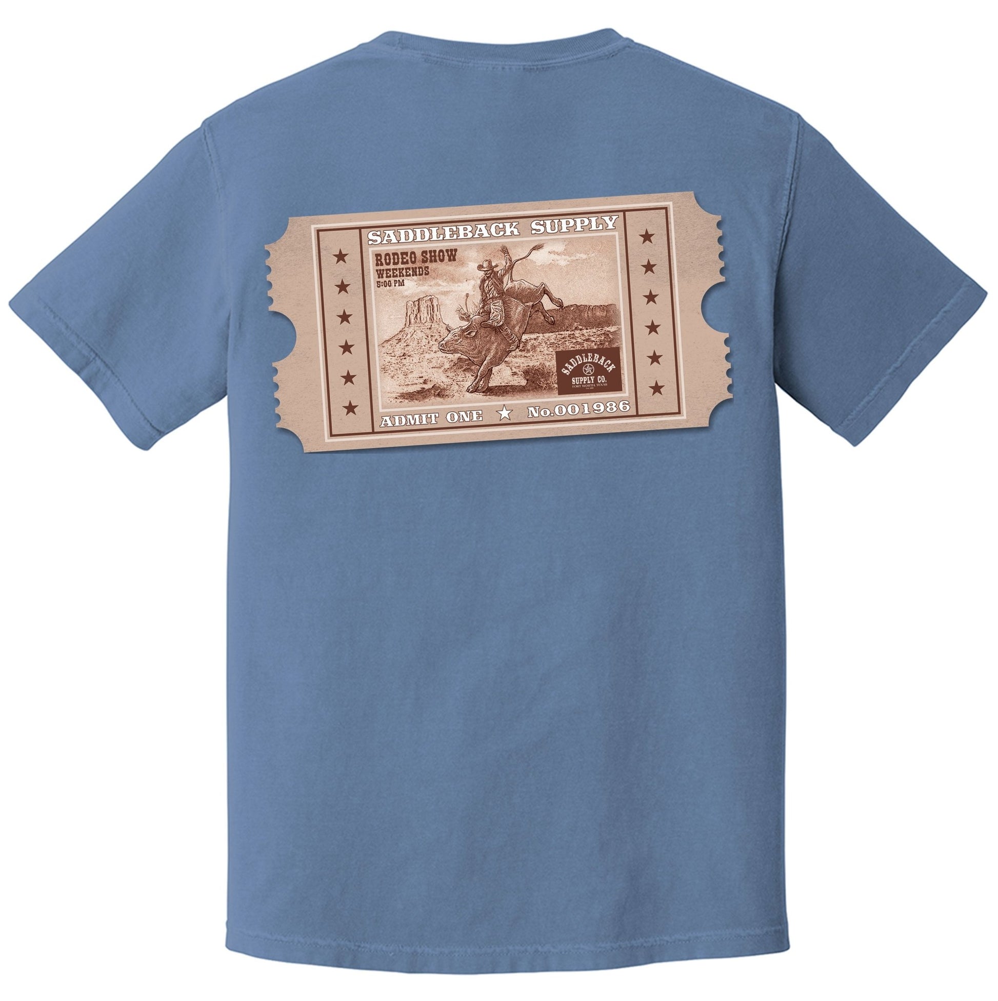 Saddleback Rodeo Show Pigment Tee - Angler's Pro Tackle & Outdoors