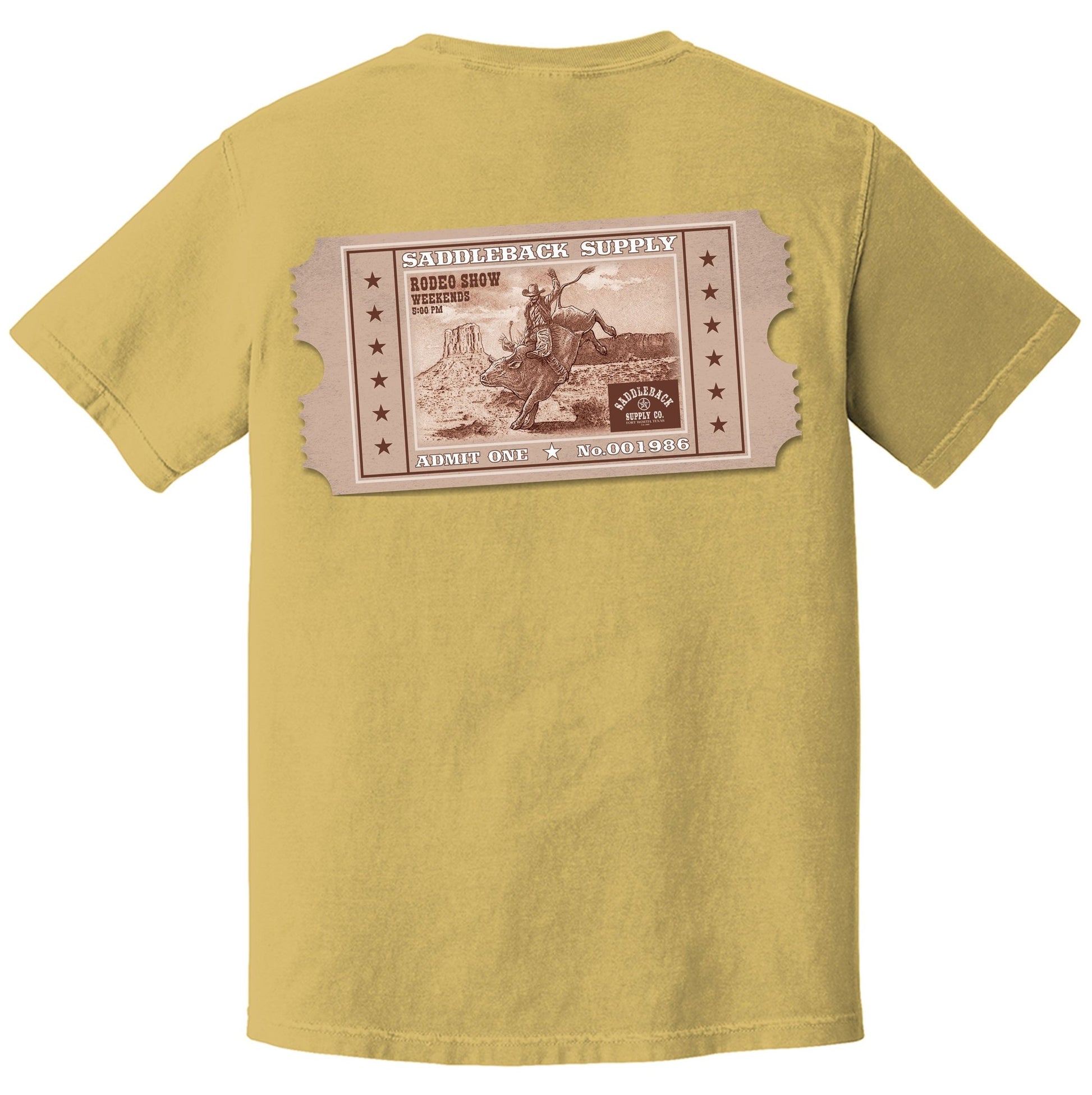 Saddleback Rodeo Show Pigment Tee - Angler's Pro Tackle & Outdoors