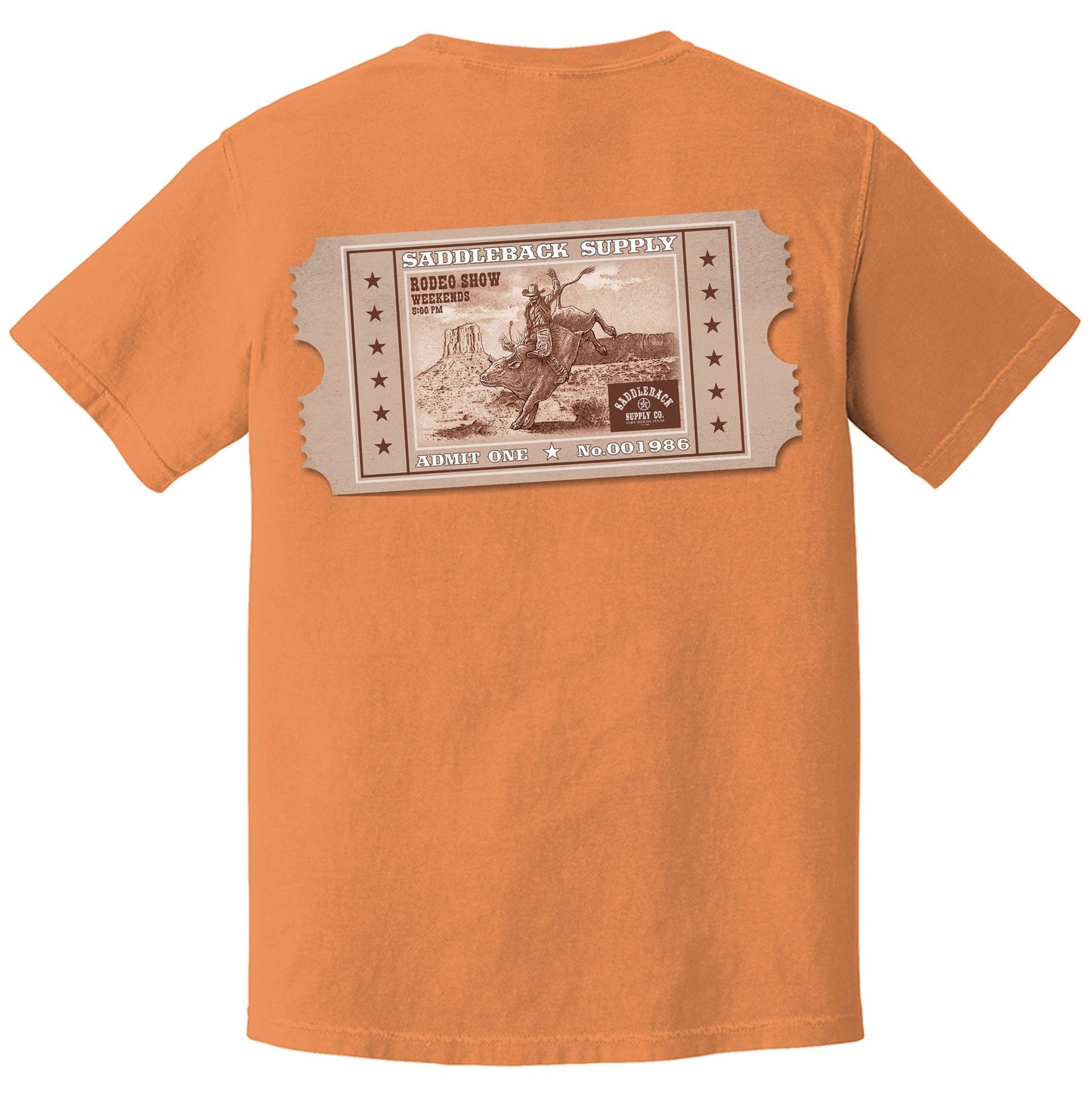 Saddleback Rodeo Show Pigment Tee - Angler's Pro Tackle & Outdoors