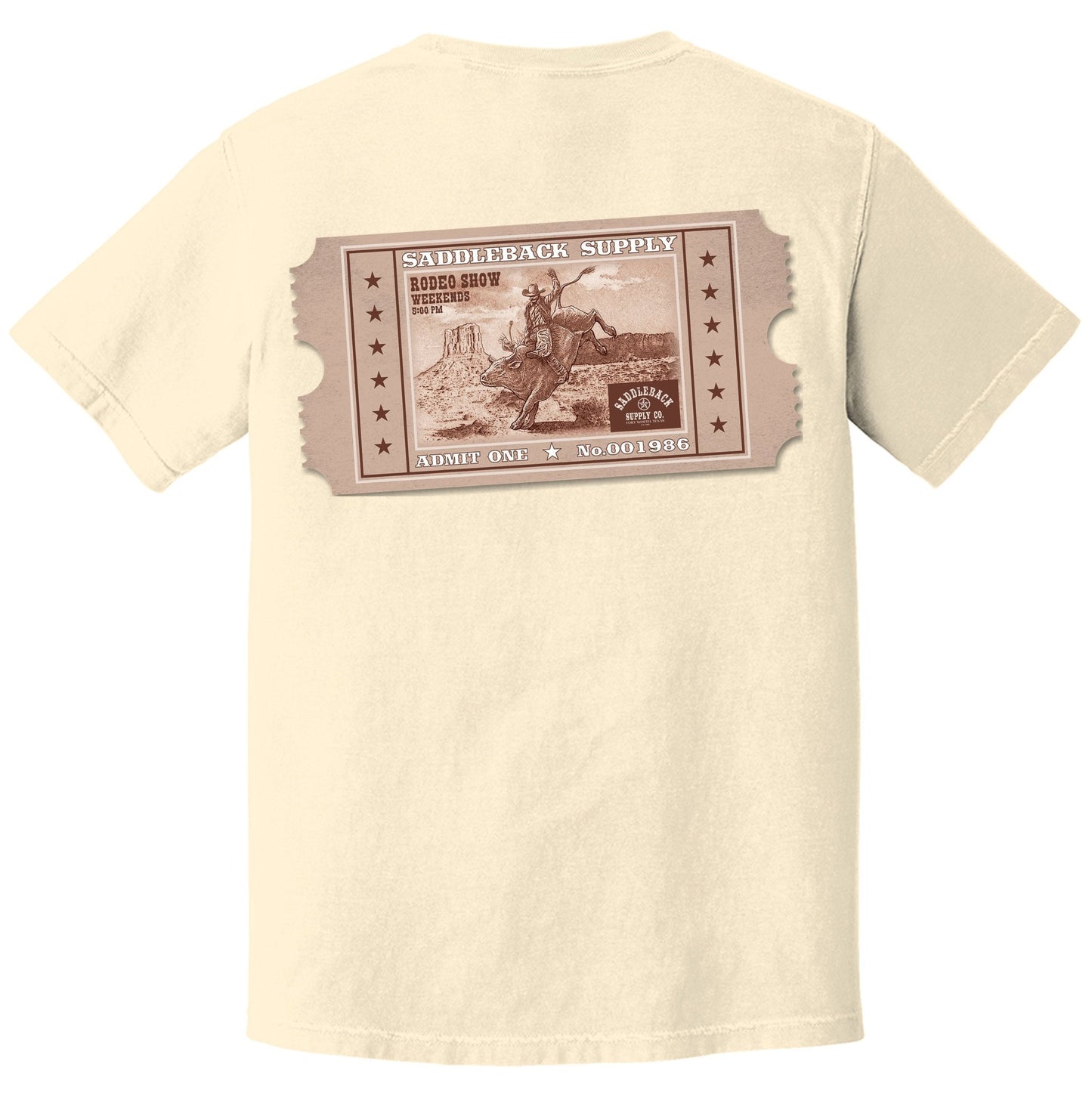 Saddleback Rodeo Show Pigment Tee - Angler's Pro Tackle & Outdoors