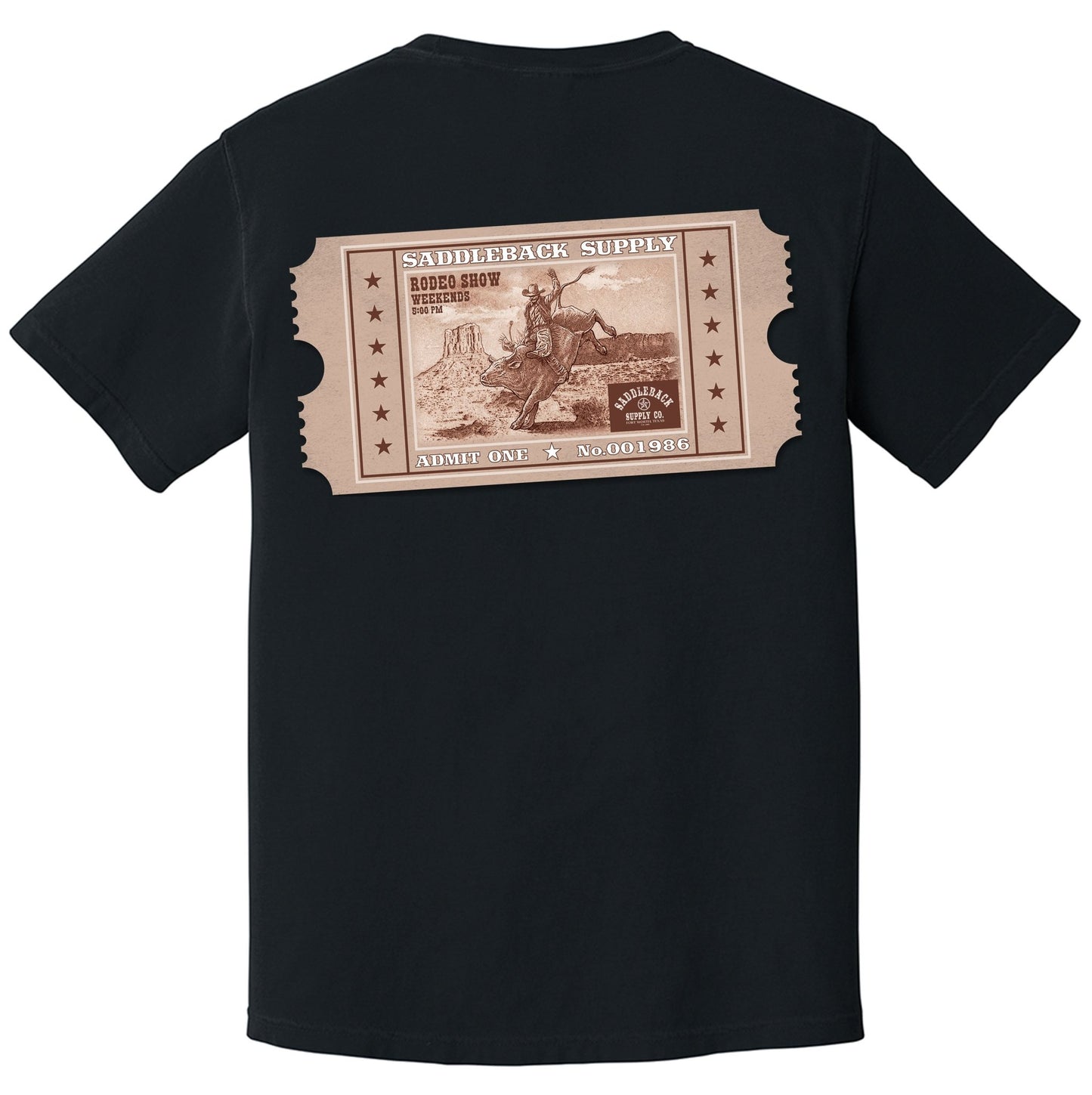 Saddleback Rodeo Show Pigment Tee - Angler's Pro Tackle & Outdoors