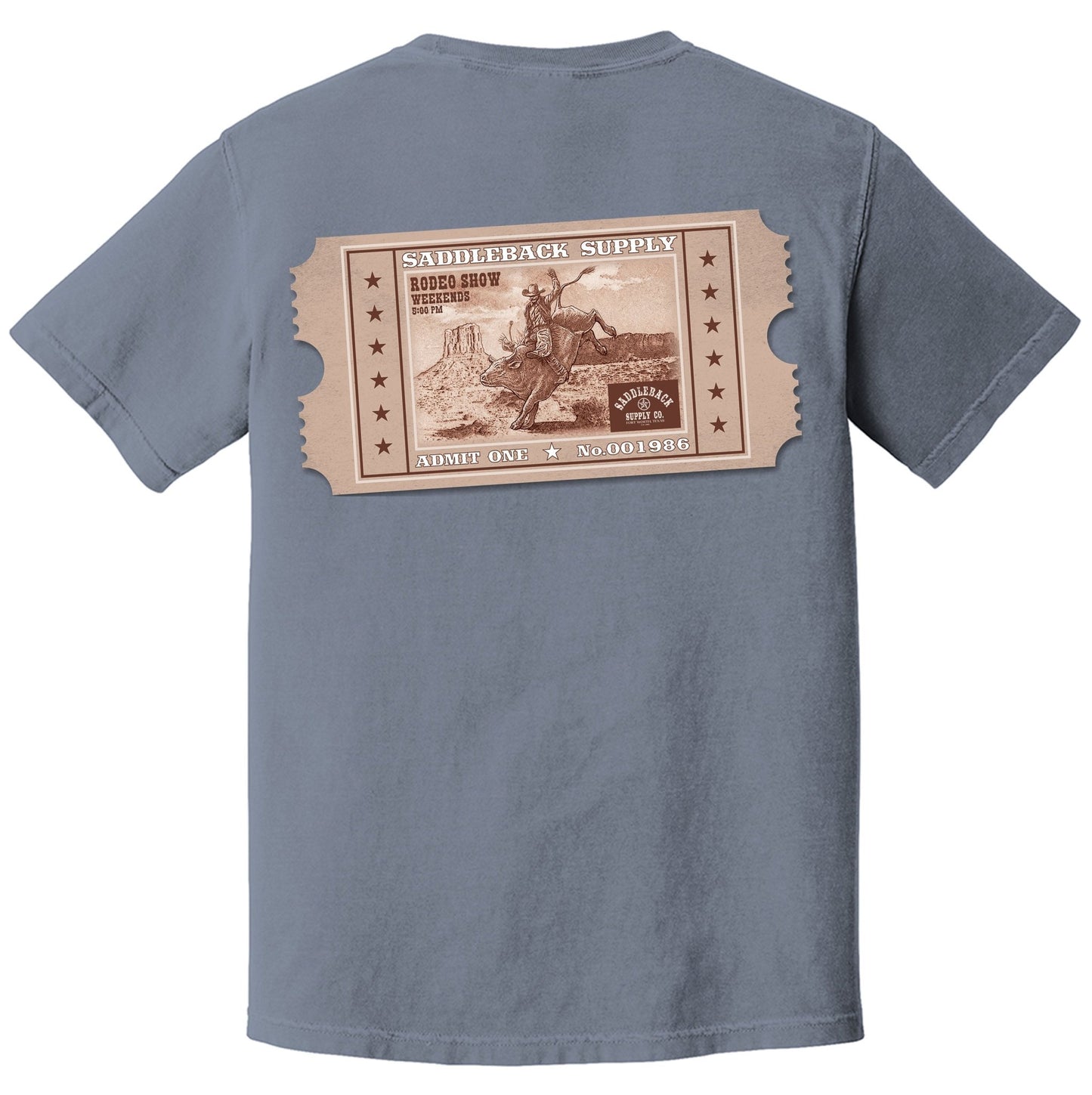 Saddleback Rodeo Show Pigment Tee - Angler's Pro Tackle & Outdoors