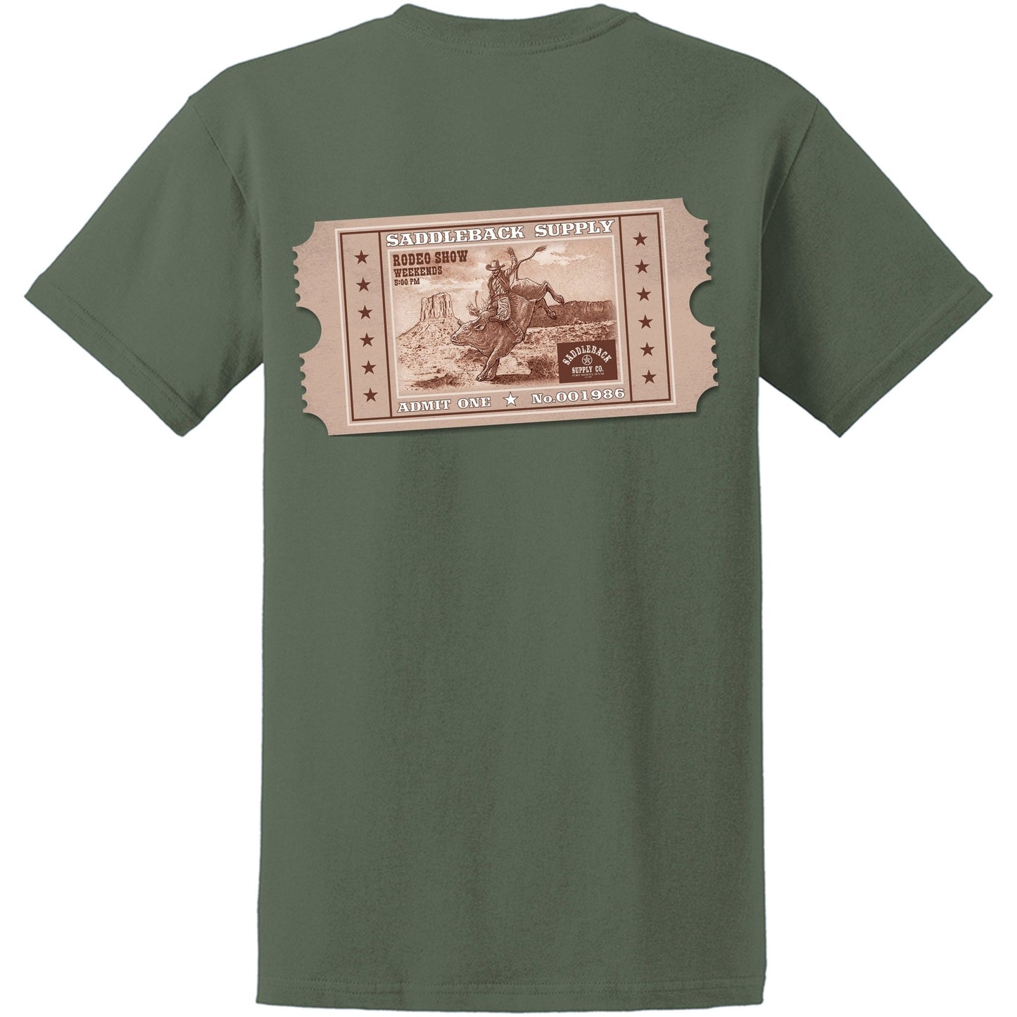 Saddleback Rodeo Show Tee - Angler's Pro Tackle & Outdoors