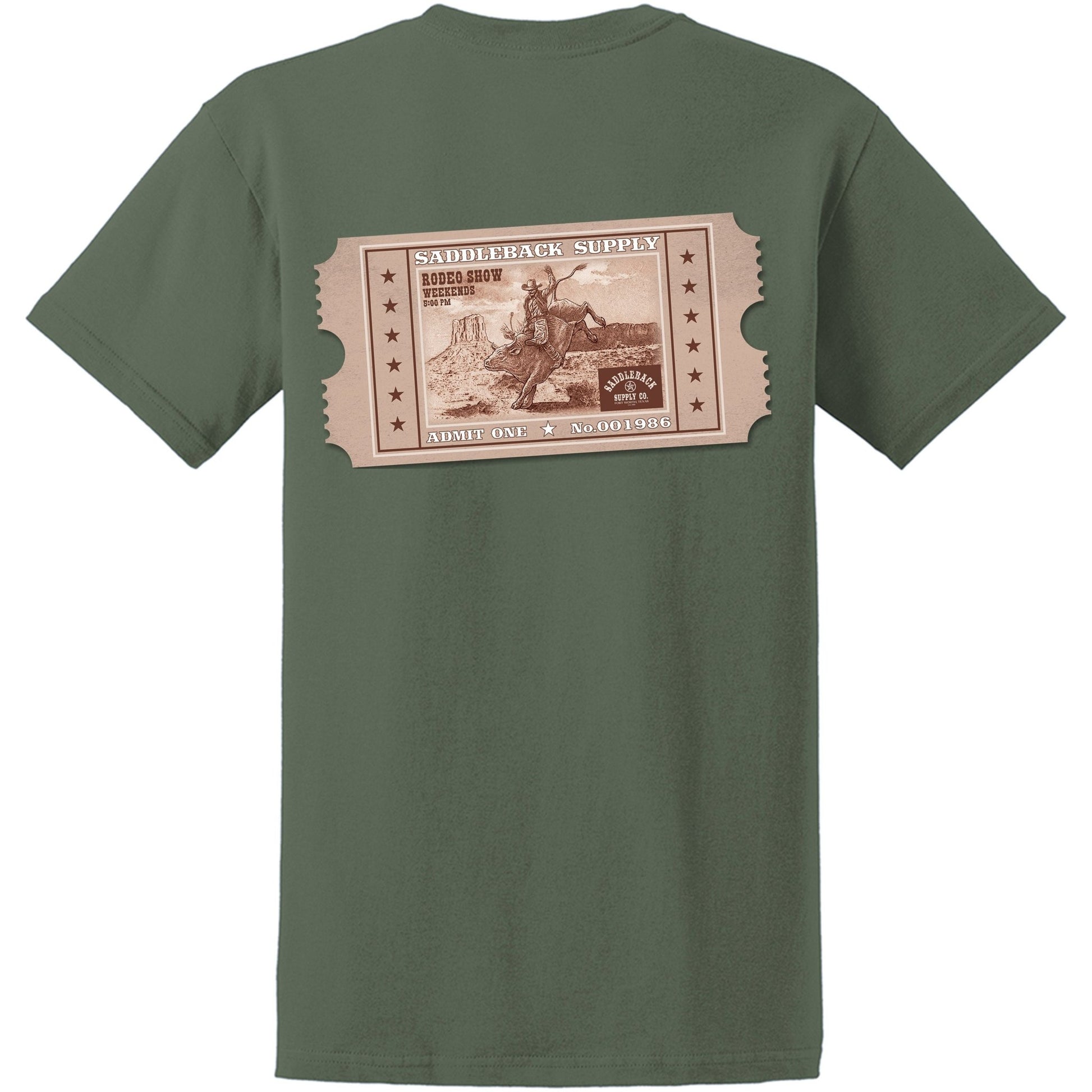 Saddleback Rodeo Show Tee - Angler's Pro Tackle & Outdoors
