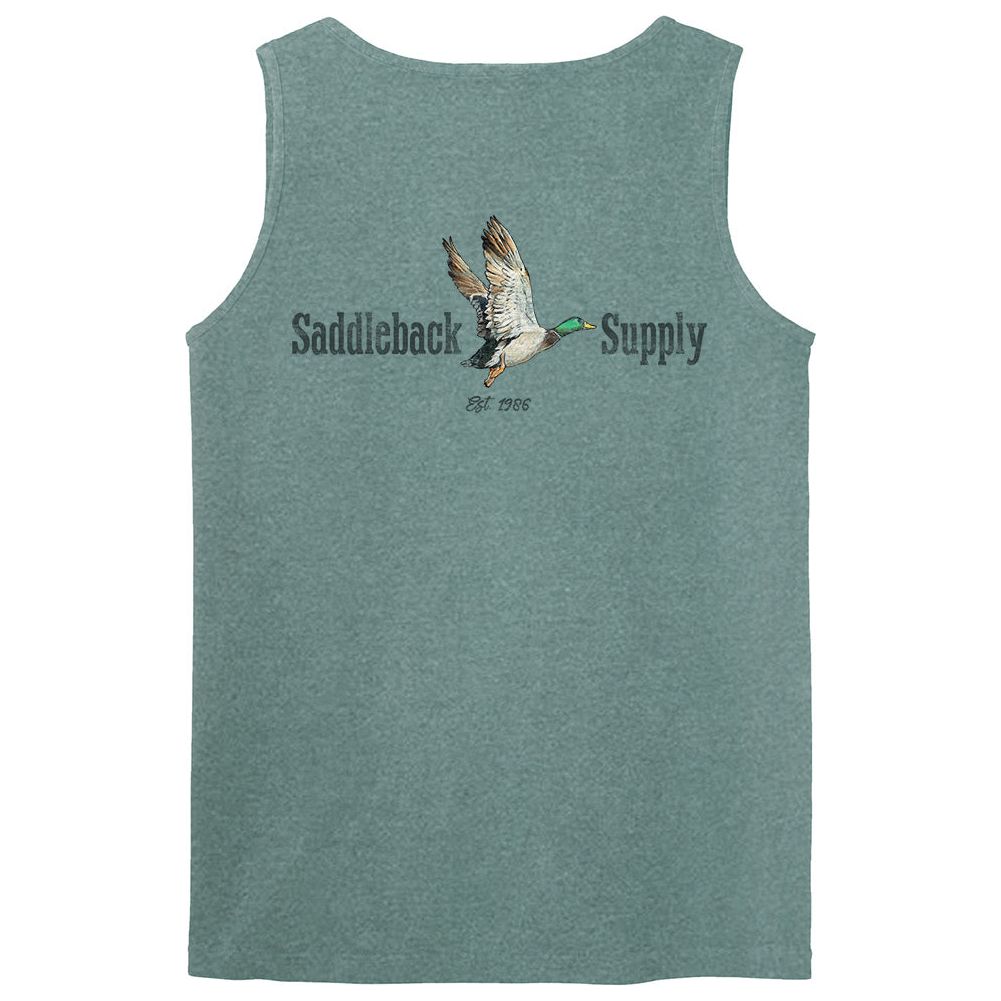 Saddleback Shoot 'Em Pigment Tank Top - Angler's Pro Tackle & Outdoors