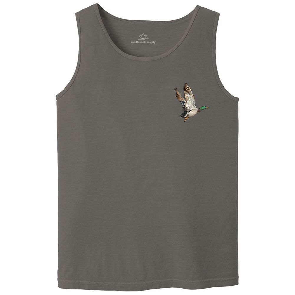 Saddleback Shoot 'Em Pigment Tank Top - Angler's Pro Tackle & Outdoors