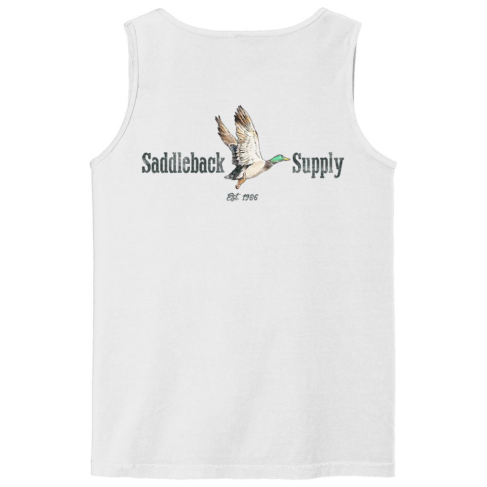 Saddleback Shoot 'Em Pigment Tank Top - Angler's Pro Tackle & Outdoors