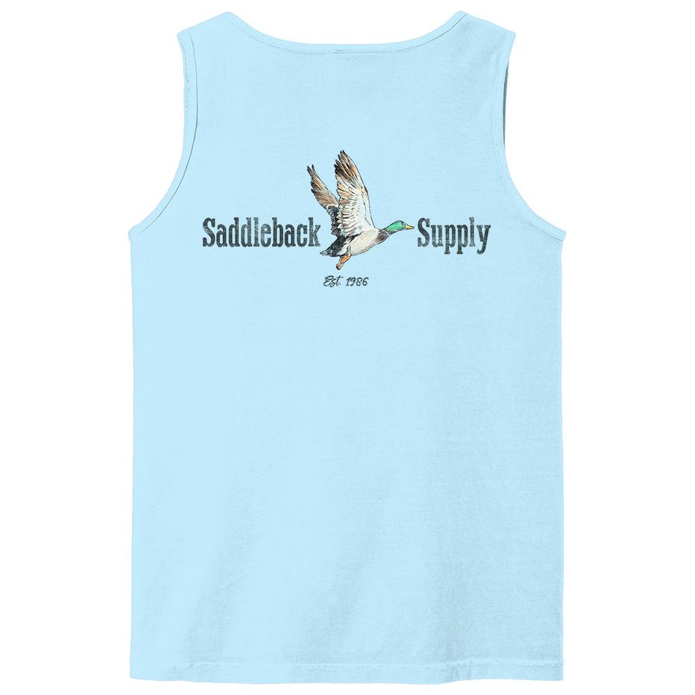 Saddleback Shoot 'Em Pigment Tank Top - Angler's Pro Tackle & Outdoors