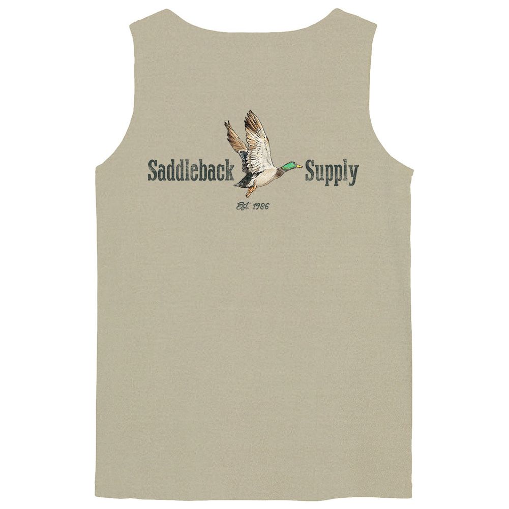Saddleback Shoot 'Em Pigment Tank Top - Angler's Pro Tackle & Outdoors