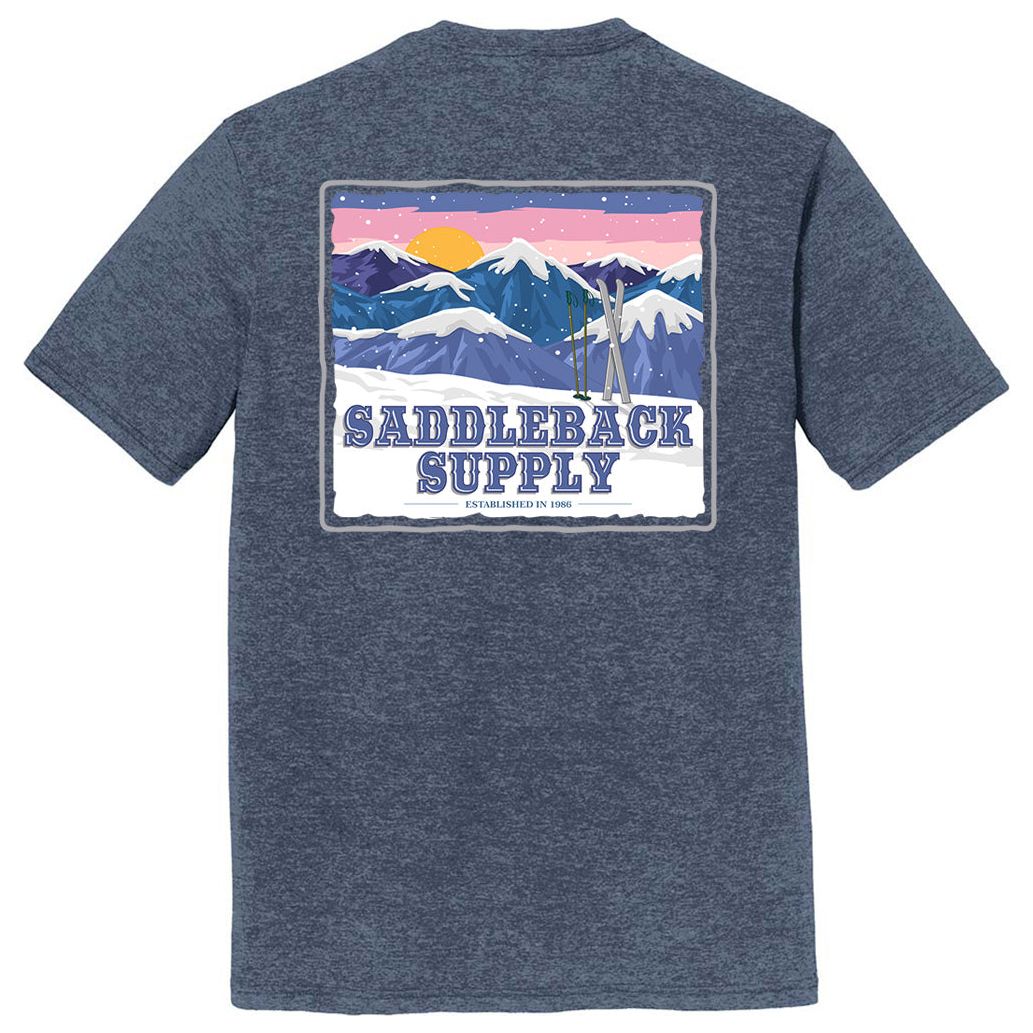 Saddleback Snowy Peaks Lightweight Tee - Angler's Pro Tackle & Outdoors